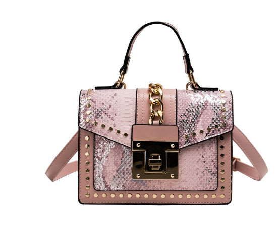 The Alligator Luxe Shoulder Bag
