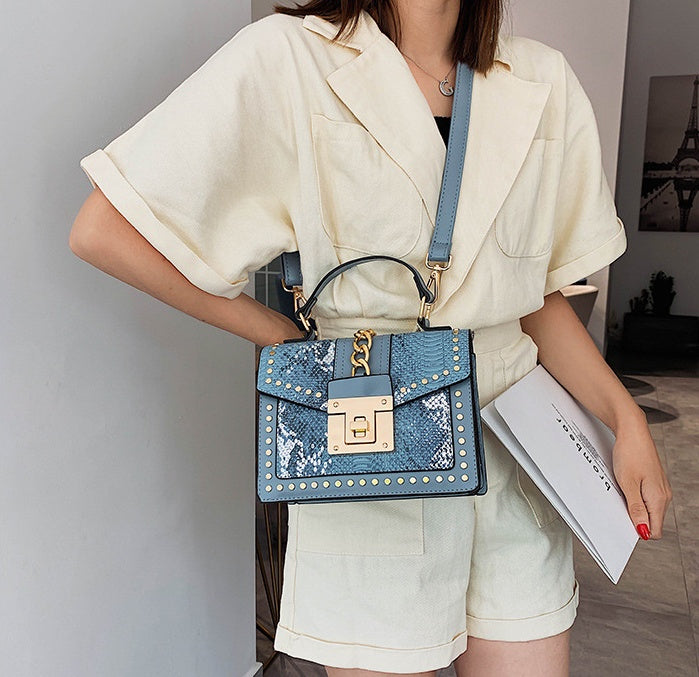 The Alligator Luxe Shoulder Bag