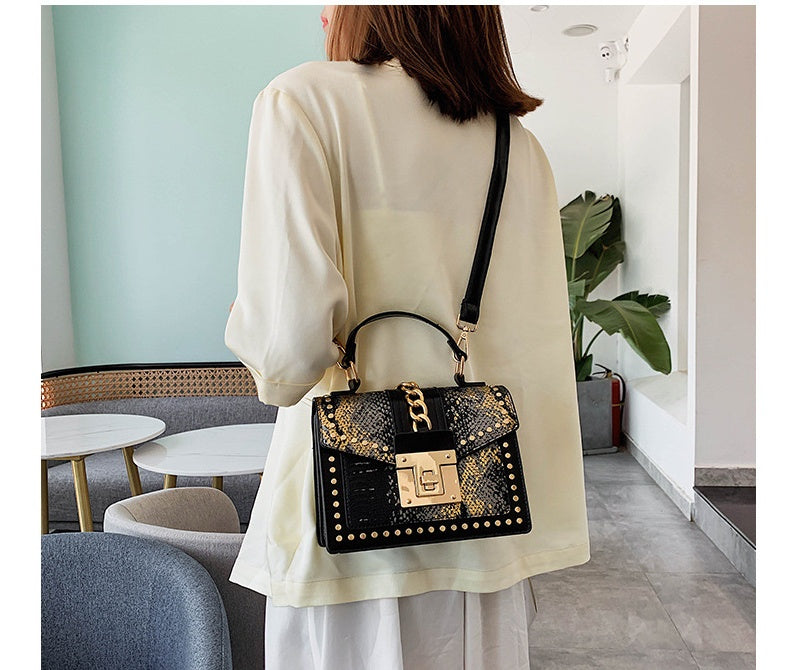 The Alligator Luxe Shoulder Bag