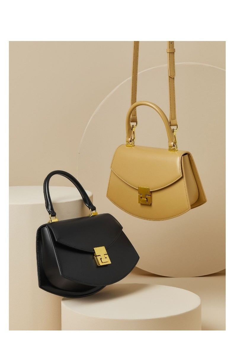 The FrenchSaddle Leather Bag