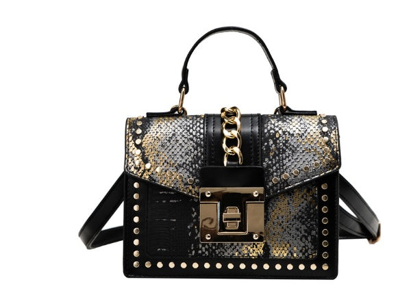 The Alligator Luxe Shoulder Bag