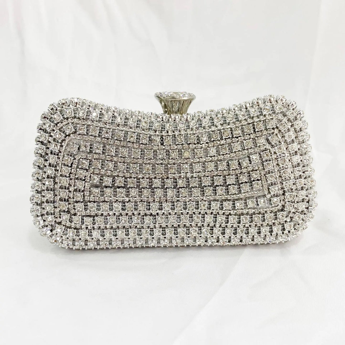 Celeste Luxe Evening Clutch – Gold Edition