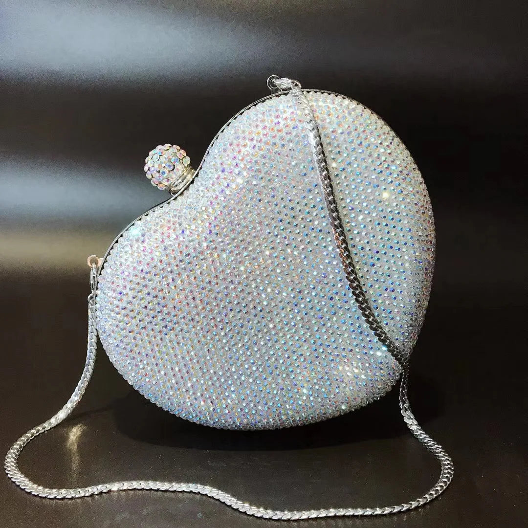 Romance Royale Heart Clutch – Crystal Edition
